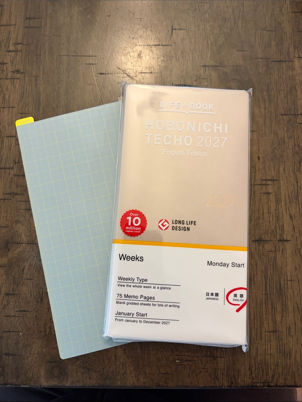 Hobonichi Techo 2027 Weekly Planner